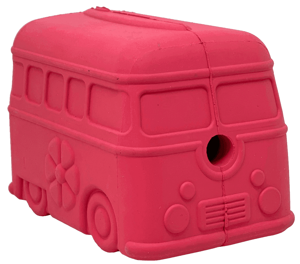 Surf's Up! Retro Van Durable Chew Toy & Treat Dispenser - Skoutley Outdoors LLC