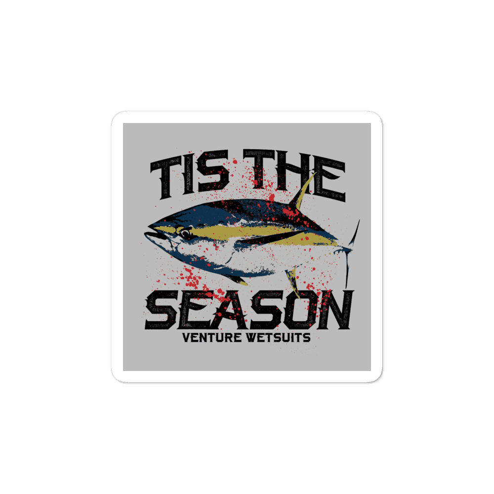 Tis The Season Ahi Sticker - Skoutley Outdoors LLC