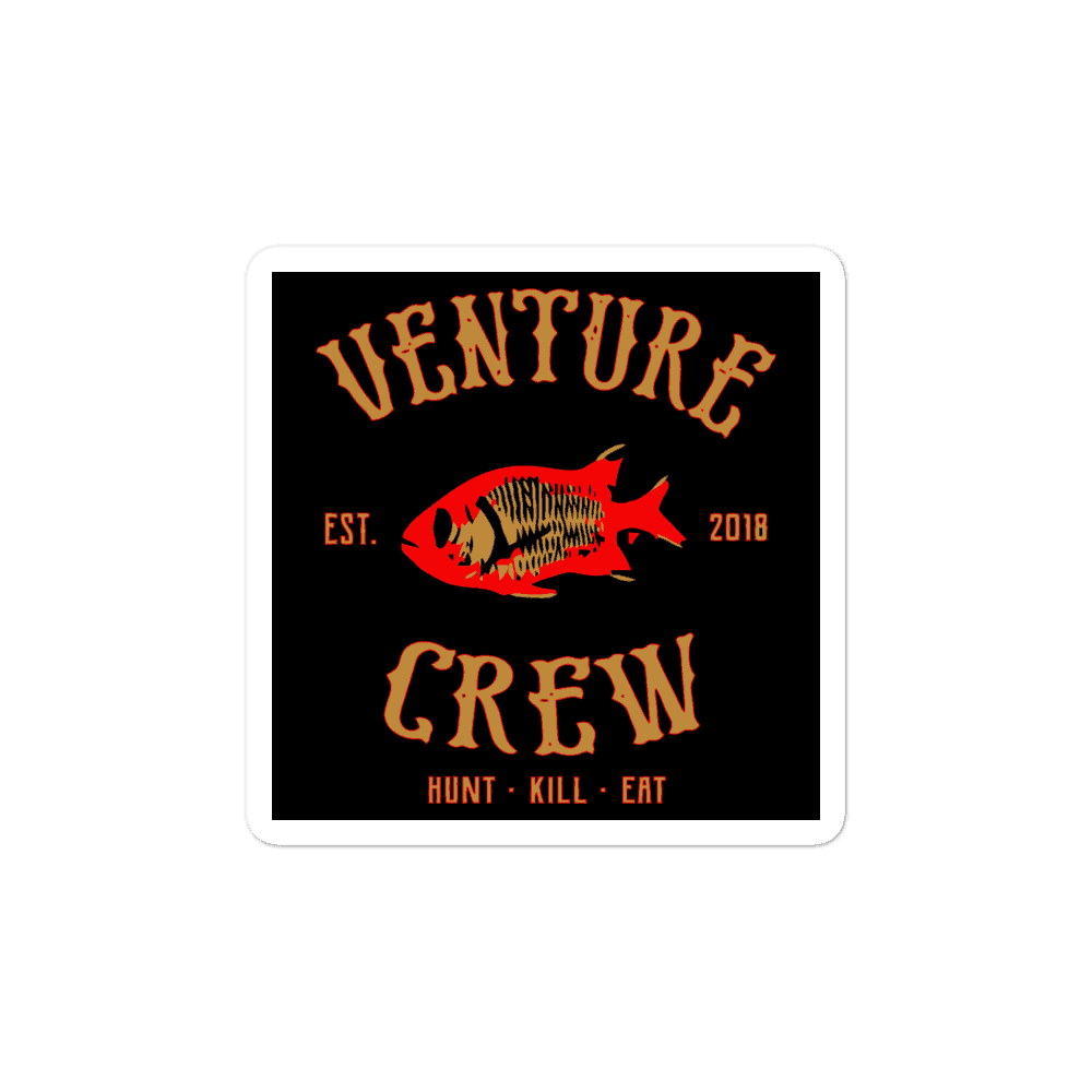 Venture Crew Menpachi Sticker - Skoutley Outdoors LLC