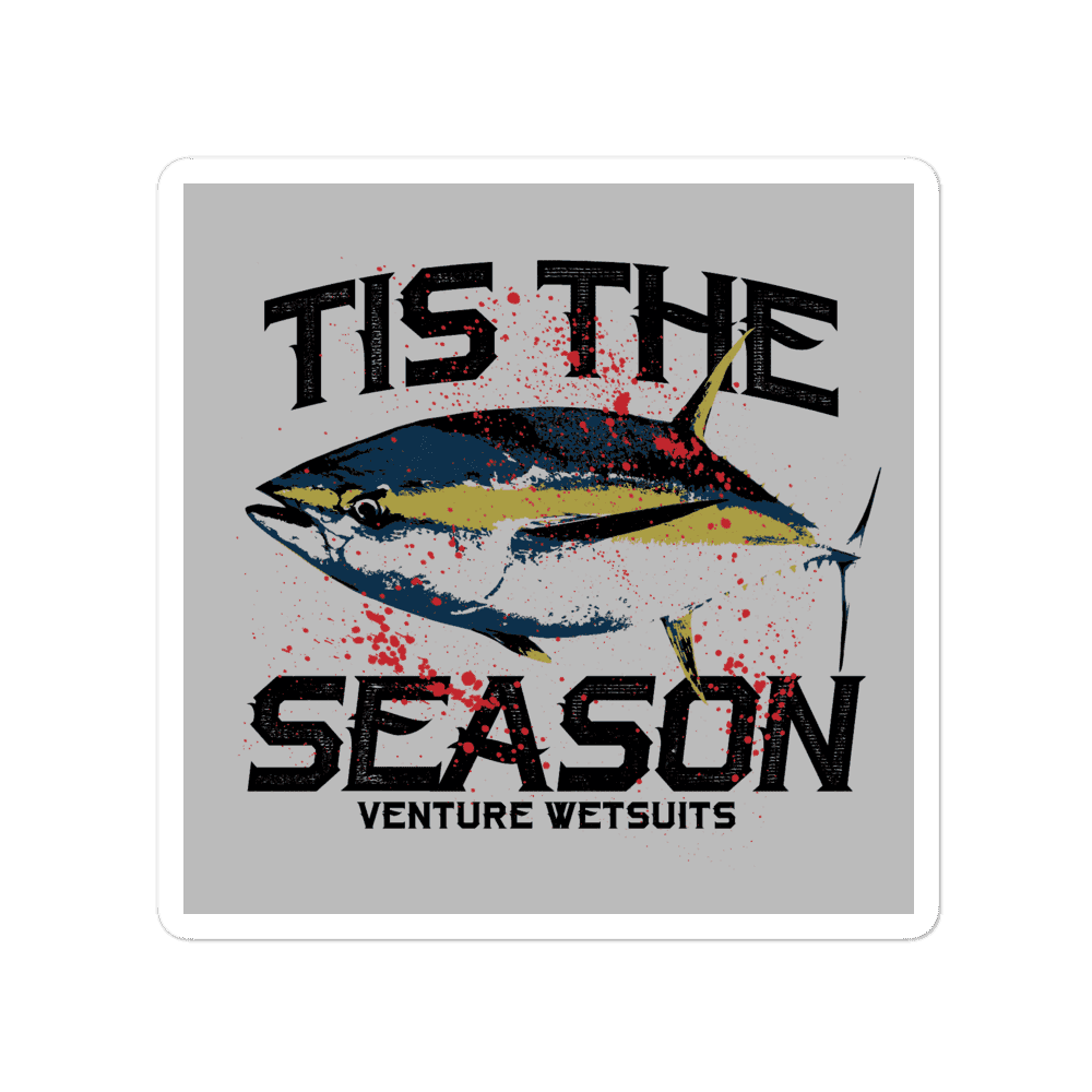 Tis The Season Ahi Sticker - Skoutley Outdoors LLC