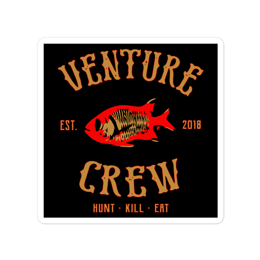 Venture Crew Menpachi Sticker - Skoutley Outdoors LLC