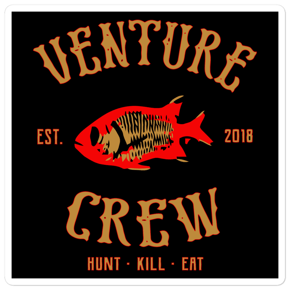 Venture Crew Menpachi Sticker - Skoutley Outdoors LLC