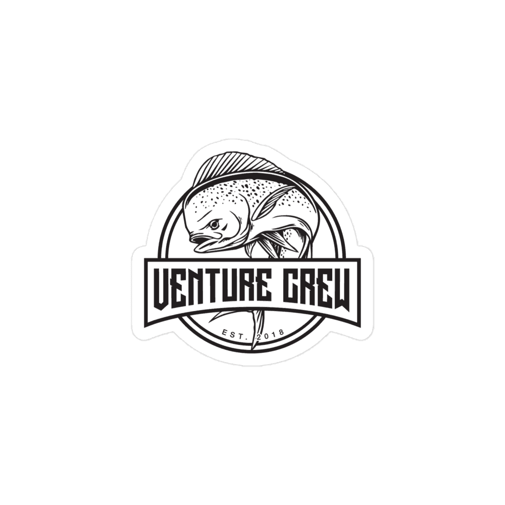 Venture Crew Mahi Sticker - Skoutley Outdoors LLC