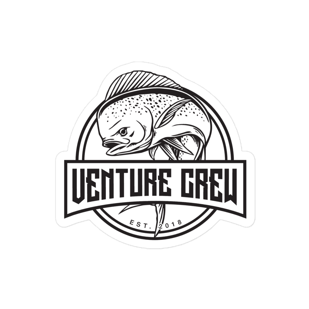 Venture Crew Mahi Sticker - Skoutley Outdoors LLC