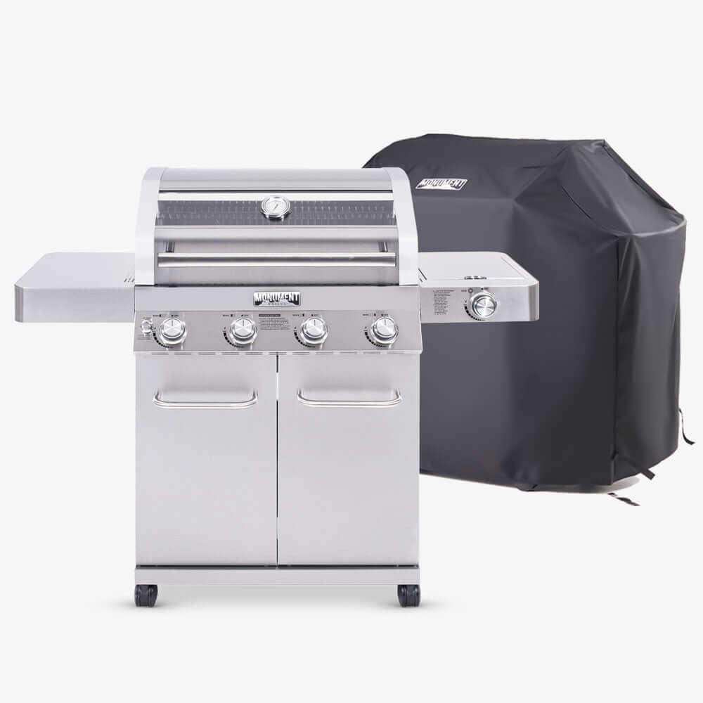 41847NG | Stainless Natural/Propane Gas Grill - Skoutley Outdoors LLC