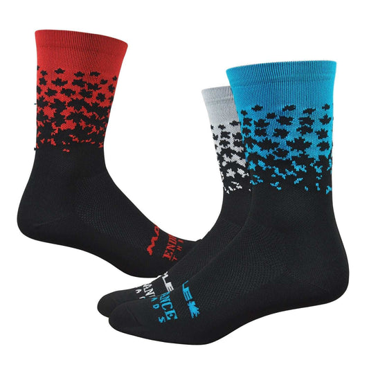 Maple LOTW 6" Race Sock - RWB - Skoutley Outdoors LLC