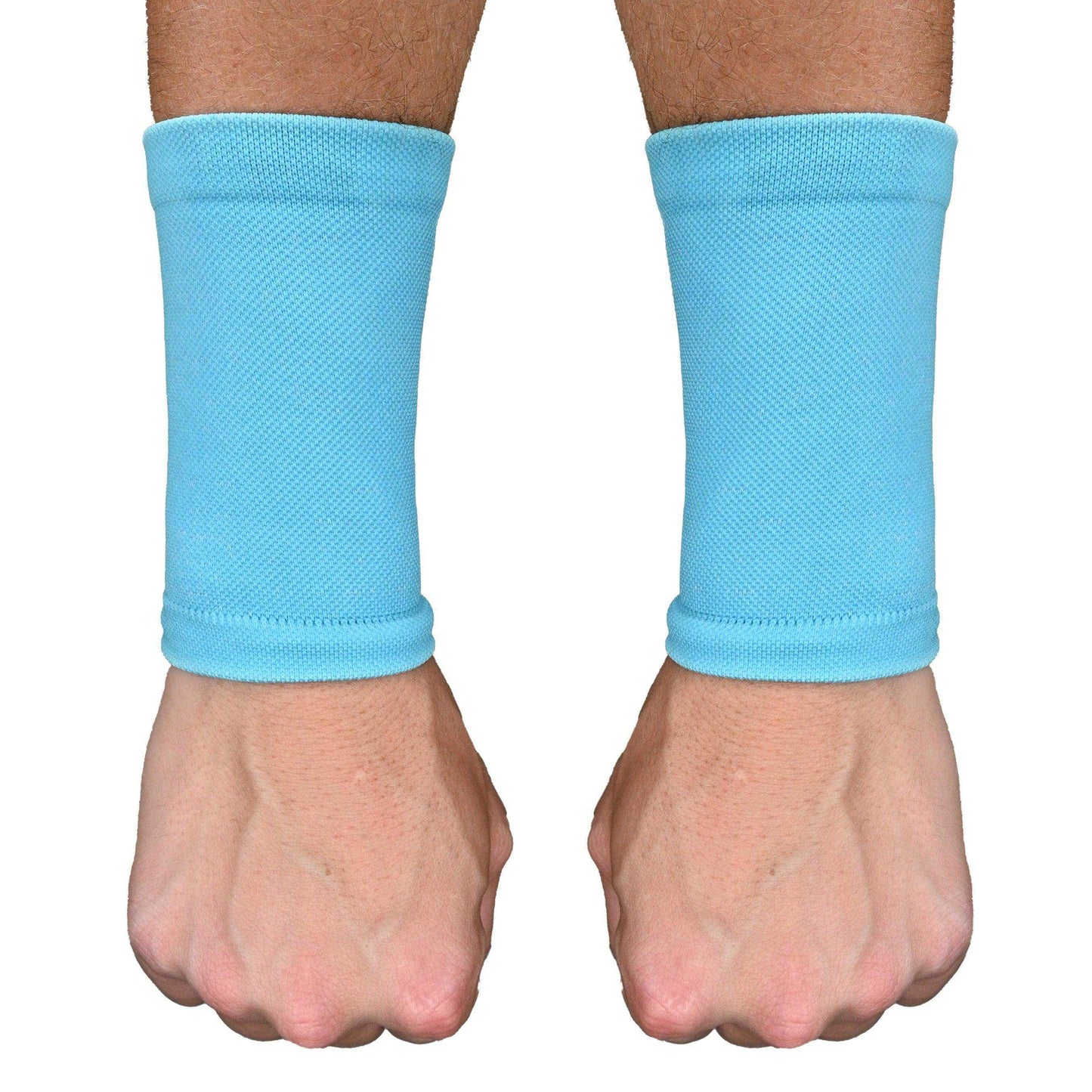 Light Blue Wrist Support Sleeves - Skoutley Outdoors LLC