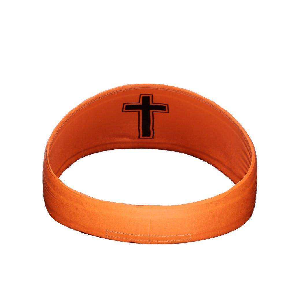 Faith Cross Orange Headband - Skoutley Outdoors LLC