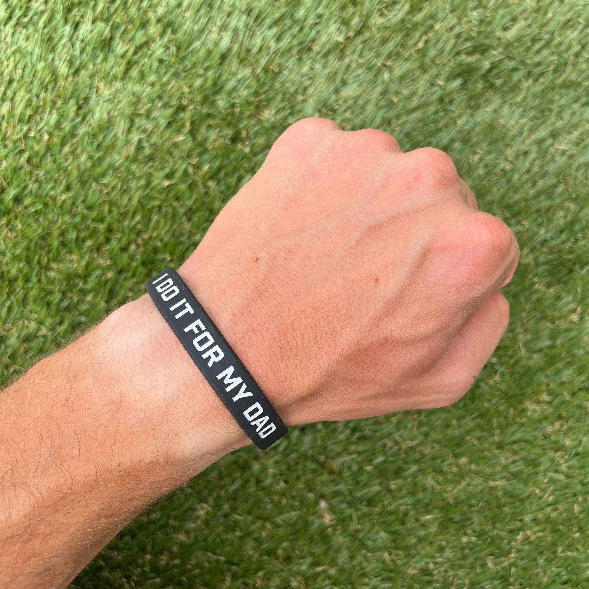 I DO IT FOR MY DAD Wristband - Skoutley Outdoors LLC