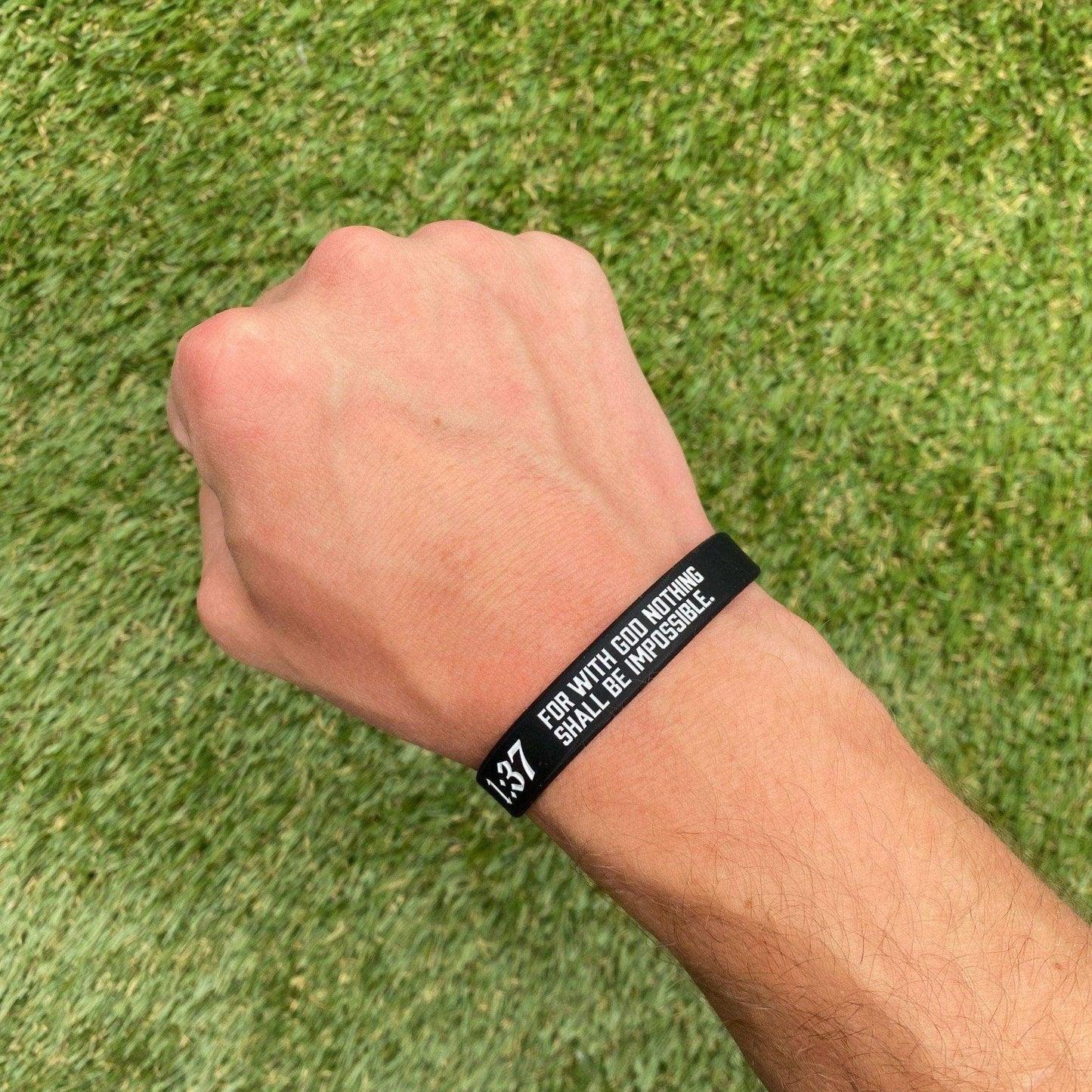 Luke 1:37 Wristband - Skoutley Outdoors LLC