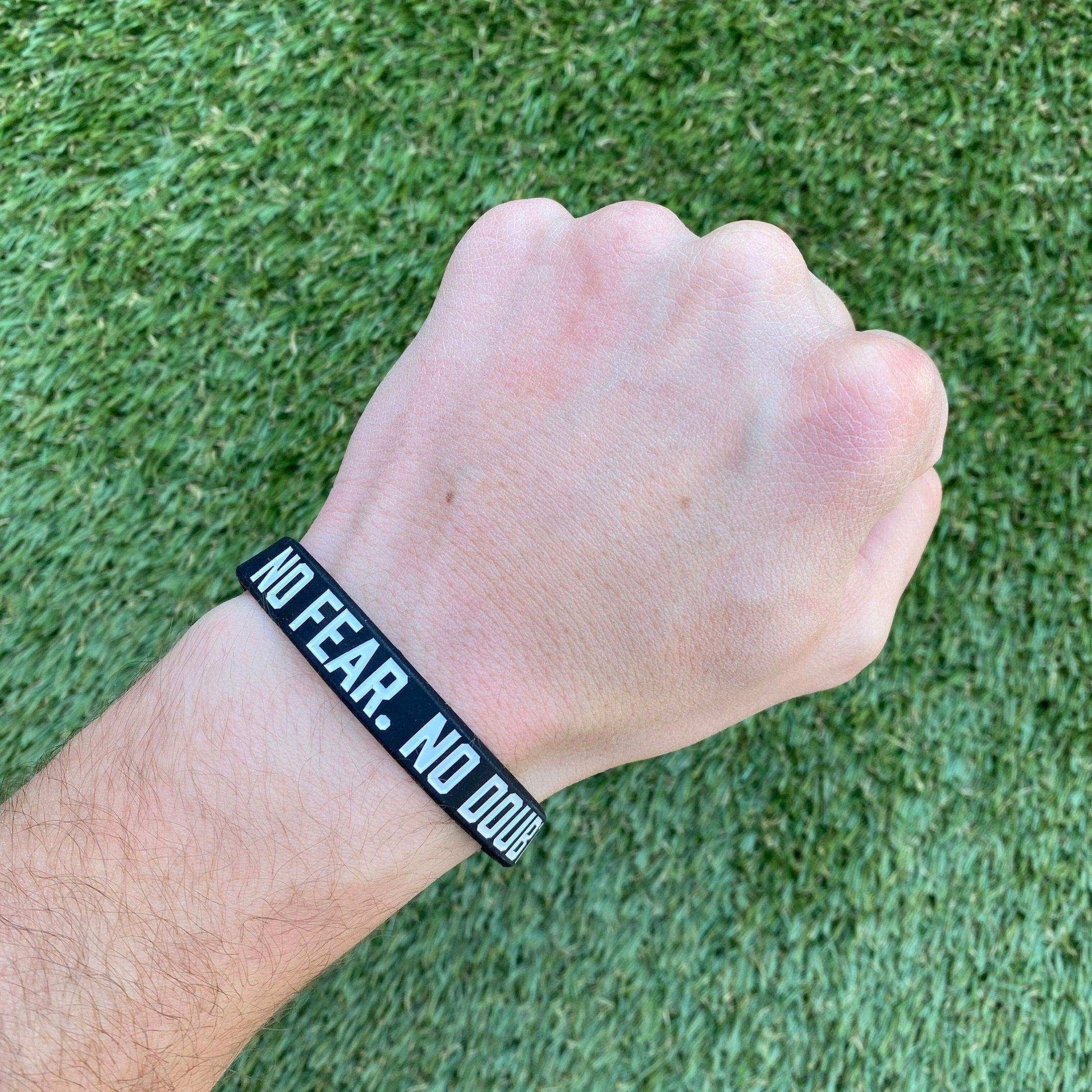 NO FEAR. NO DOUBT. NO WEAKNESS. Wristband - Skoutley Outdoors LLC