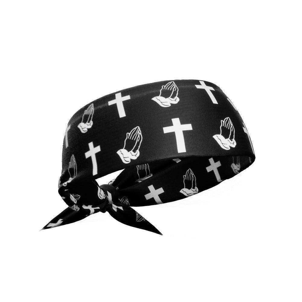 Praying Crosses Tie Headband - Skoutley Outdoors LLC