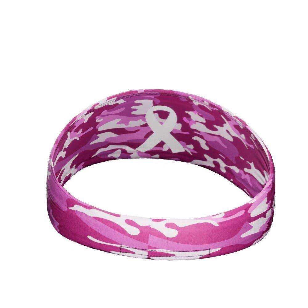 Pink Camo Breast Cancer Headband - Skoutley Outdoors LLC