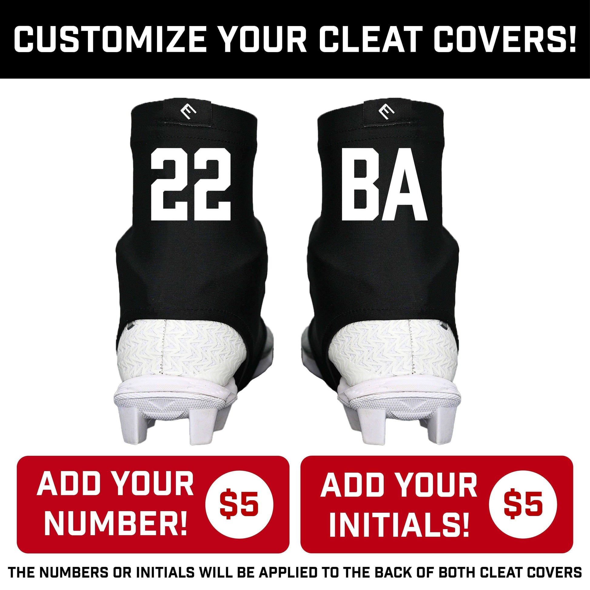 Black Cleat Covers - Skoutley Outdoors LLC