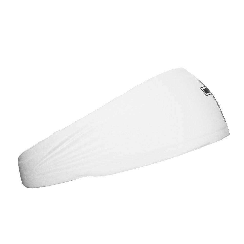 Faith Cross White Headband - Skoutley Outdoors LLC