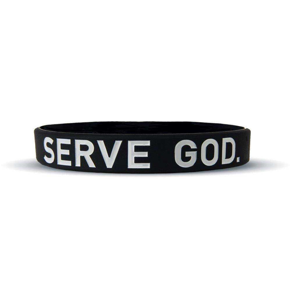 SERVE GOD Wristband - Skoutley Outdoors LLC