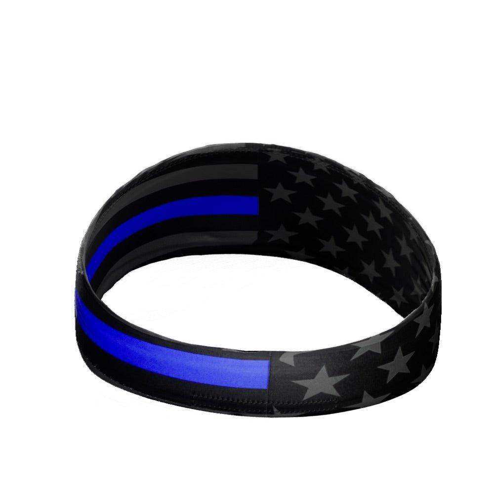 Thin Blue Line Headband - Skoutley Outdoors LLC