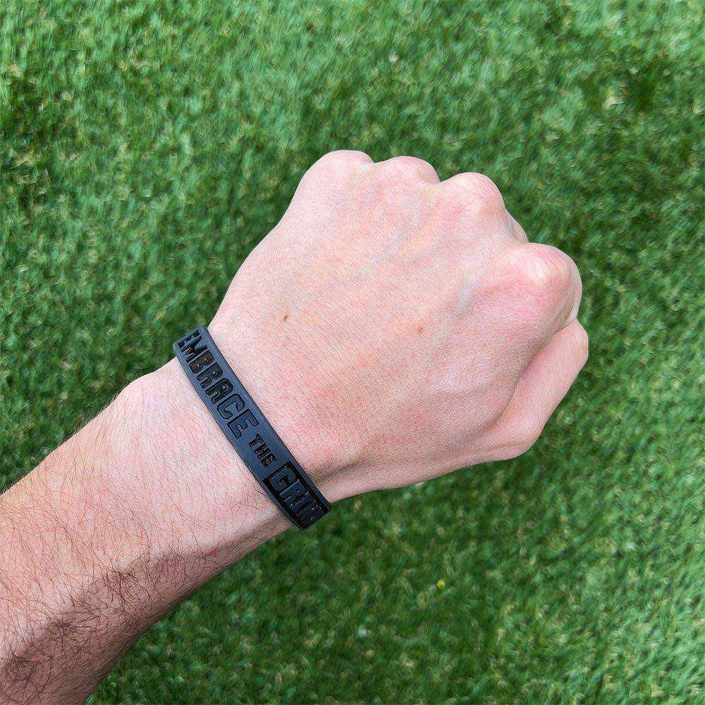 EMBRACE THE GRIND Wristband - Skoutley Outdoors LLC