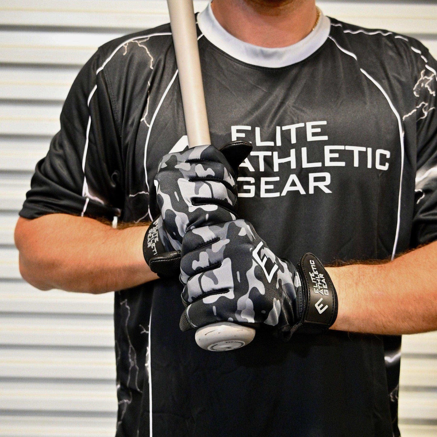 Blackout Camo Batting Gloves - Skoutley Outdoors LLC