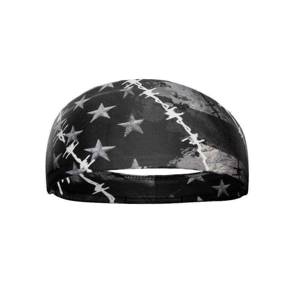 Barbed Wire USA Flag Headband - Skoutley Outdoors LLC