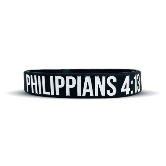 PHILIPPIANS 4:13 VERSE Wristband - Skoutley Outdoors LLC