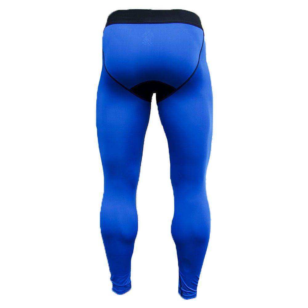 Blue Compression Tights - Skoutley Outdoors LLC