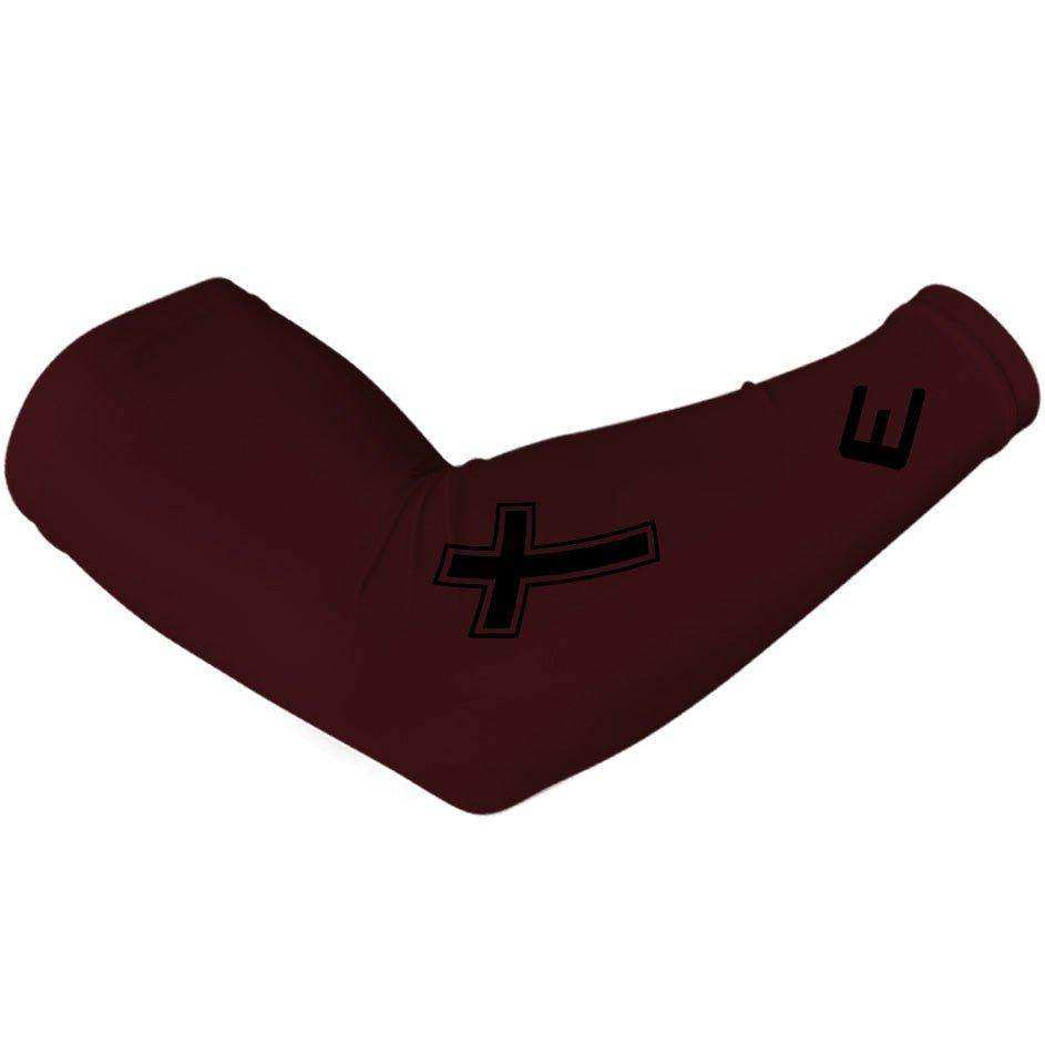 Faith Cross Maroon Arm Sleeve - Skoutley Outdoors LLC