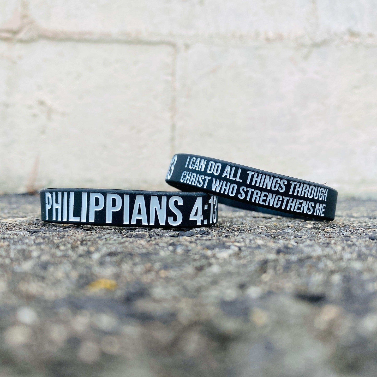 PHILIPPIANS 4:13 VERSE Wristband - Skoutley Outdoors LLC