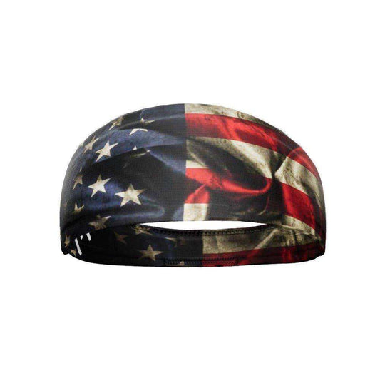 Vintage USA Flag Headband - Skoutley Outdoors LLC