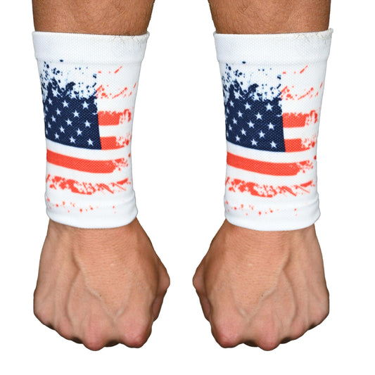 USA Splattered Wrist Support Sleeves - Skoutley Outdoors LLC