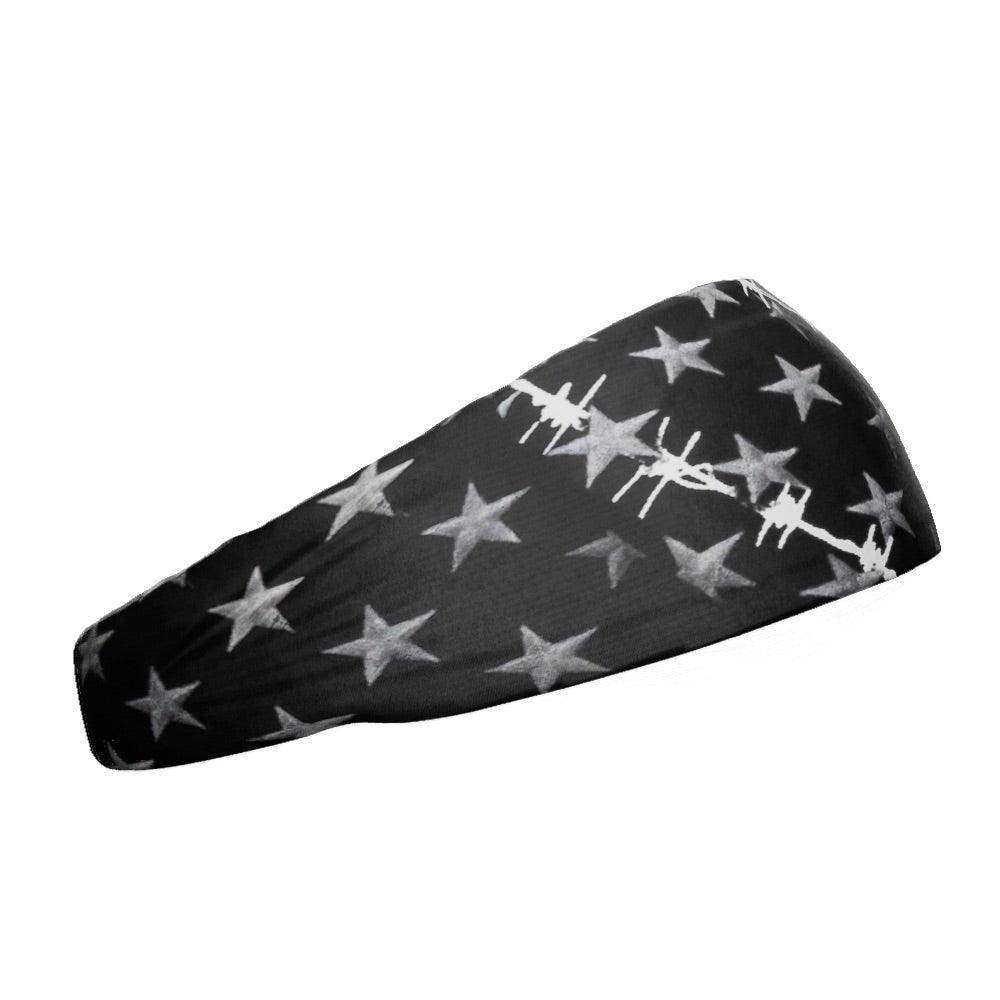 Barbed Wire USA Flag Headband - Skoutley Outdoors LLC