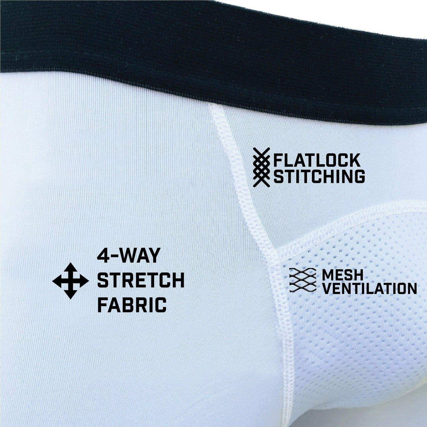 White Compression Tights - Skoutley Outdoors LLC