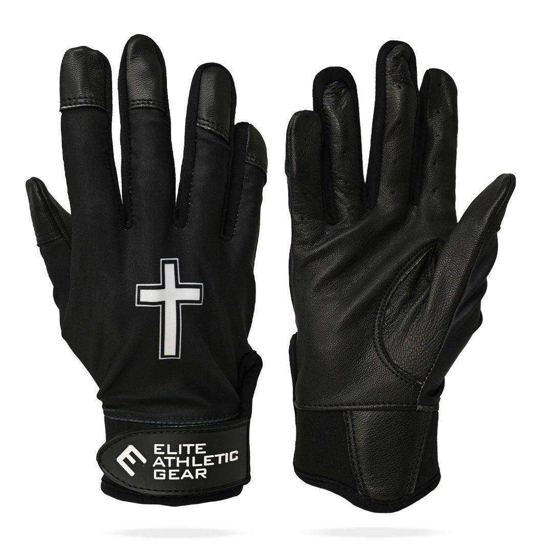 Faith Cross Black Batting Gloves - Skoutley Outdoors LLC