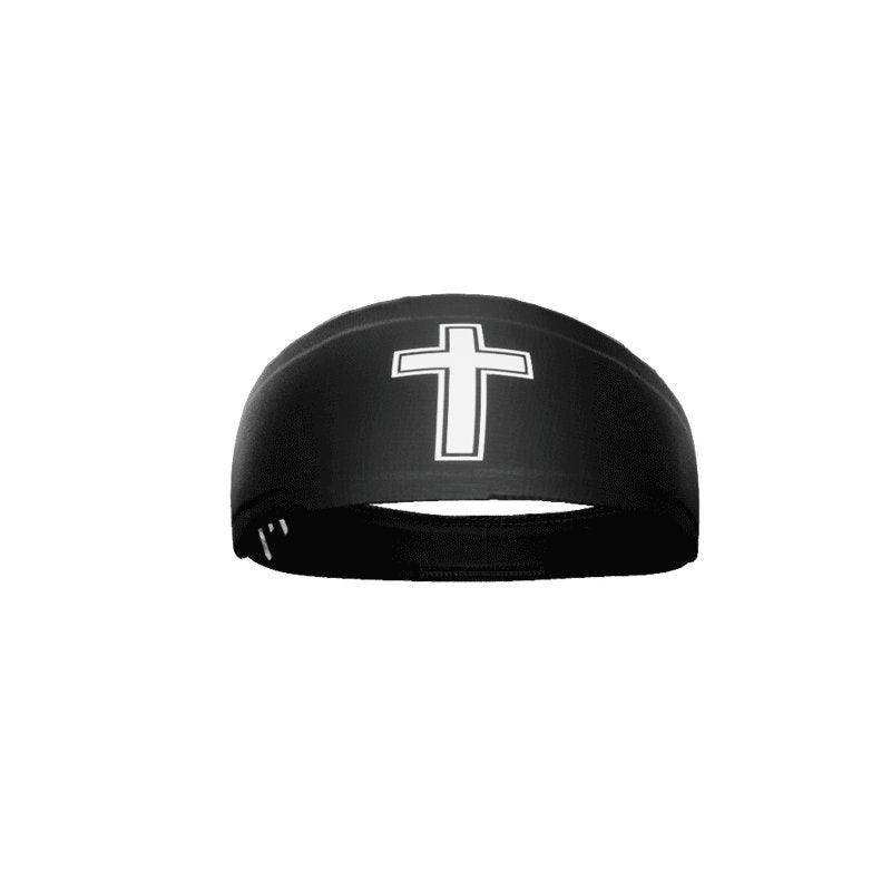 Faith Cross Black Headband - Skoutley Outdoors LLC