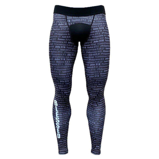 Black BLESSED Compression Tights - Skoutley Outdoors LLC