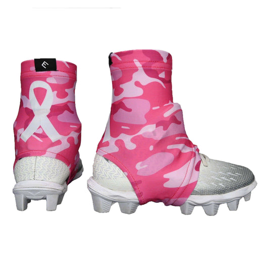 Pink Camo Breast Cancer Awareness Cross Cleat Covers - Skoutley Outdoors LLC