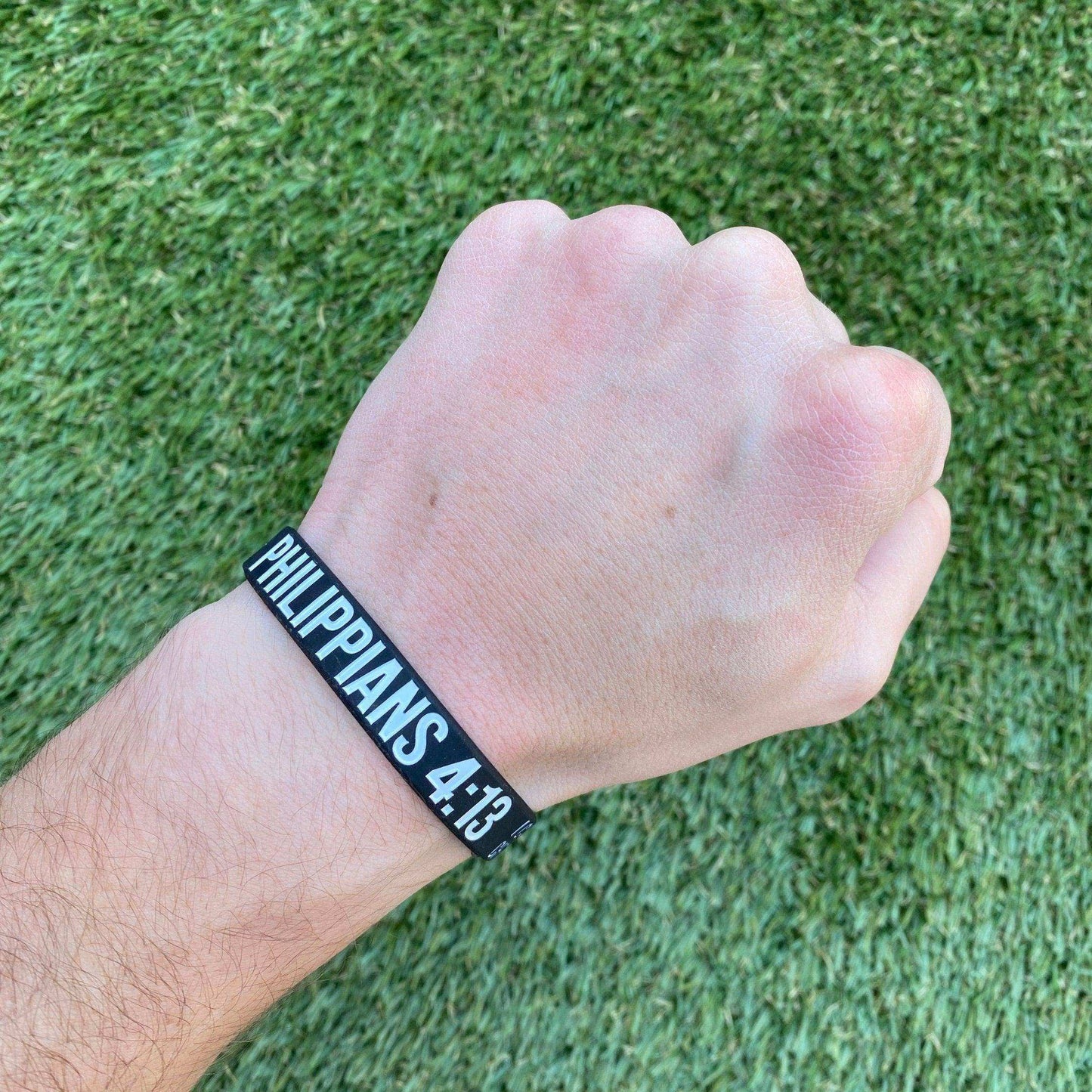 PHILIPPIANS 4:13 VERSE Wristband - Skoutley Outdoors LLC