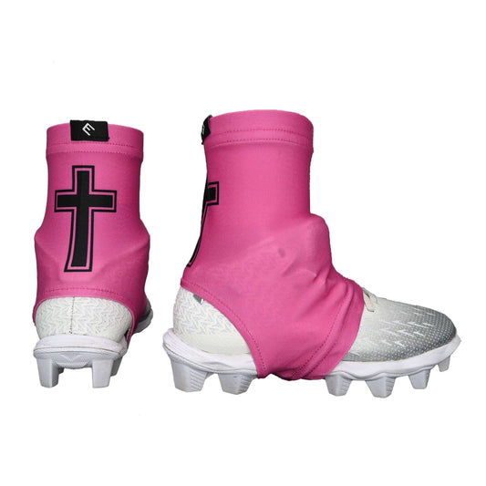 Faith Cross Pink Cleat Covers - Skoutley Outdoors LLC