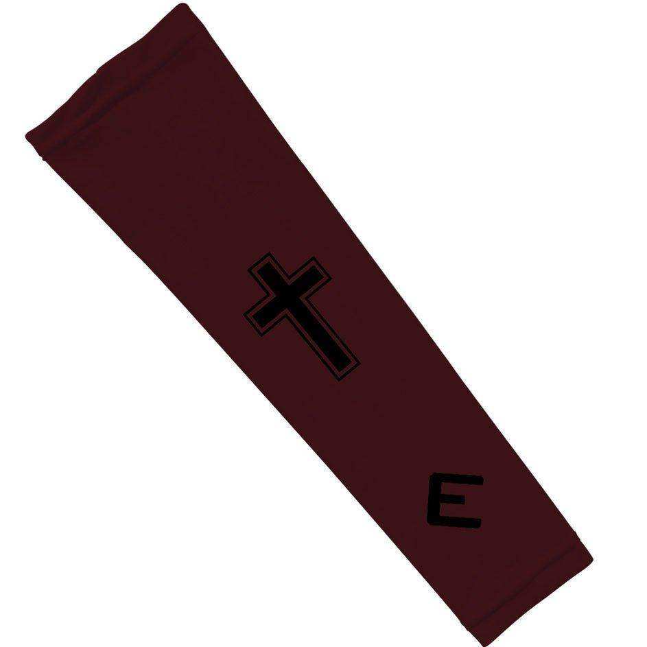 Faith Cross Maroon Arm Sleeve - Skoutley Outdoors LLC