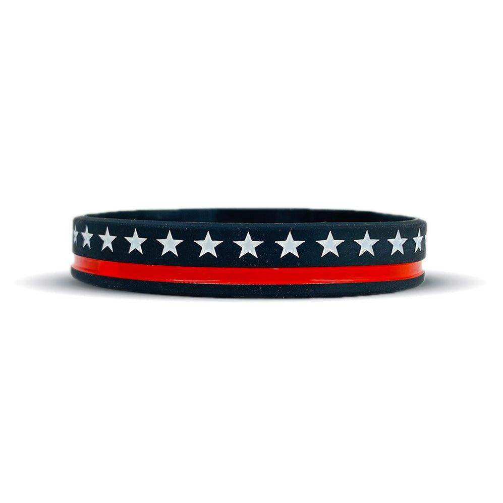 Thin Red Line Wristband - Skoutley Outdoors LLC