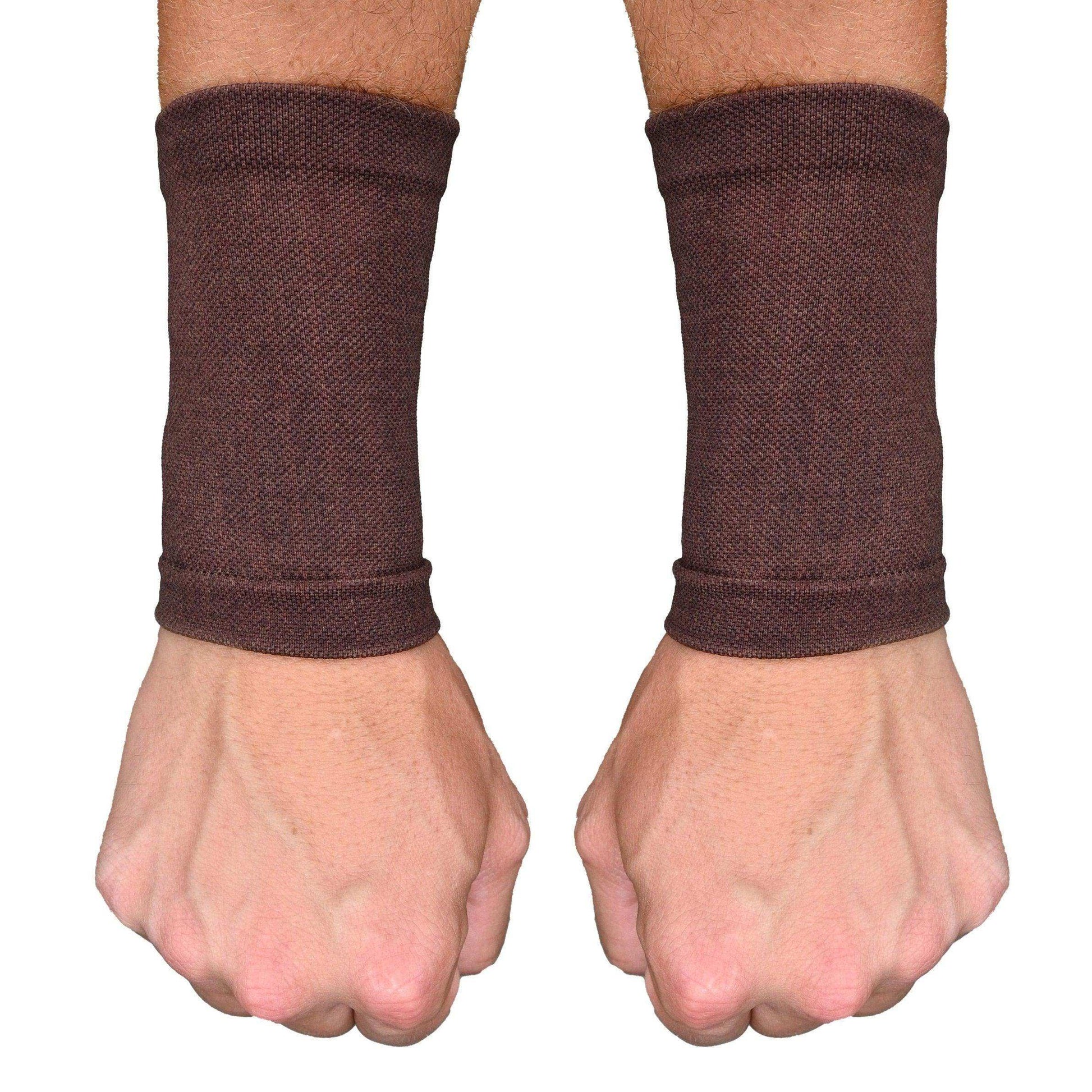 Brown Wrist Support Sleeves - Skoutley Outdoors LLC