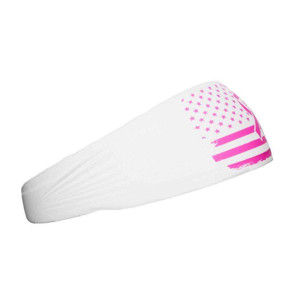 Pink USA Flag Headband - Skoutley Outdoors LLC