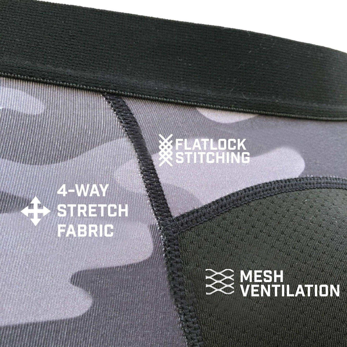 Blackout Camo Compression Tights - Skoutley Outdoors LLC