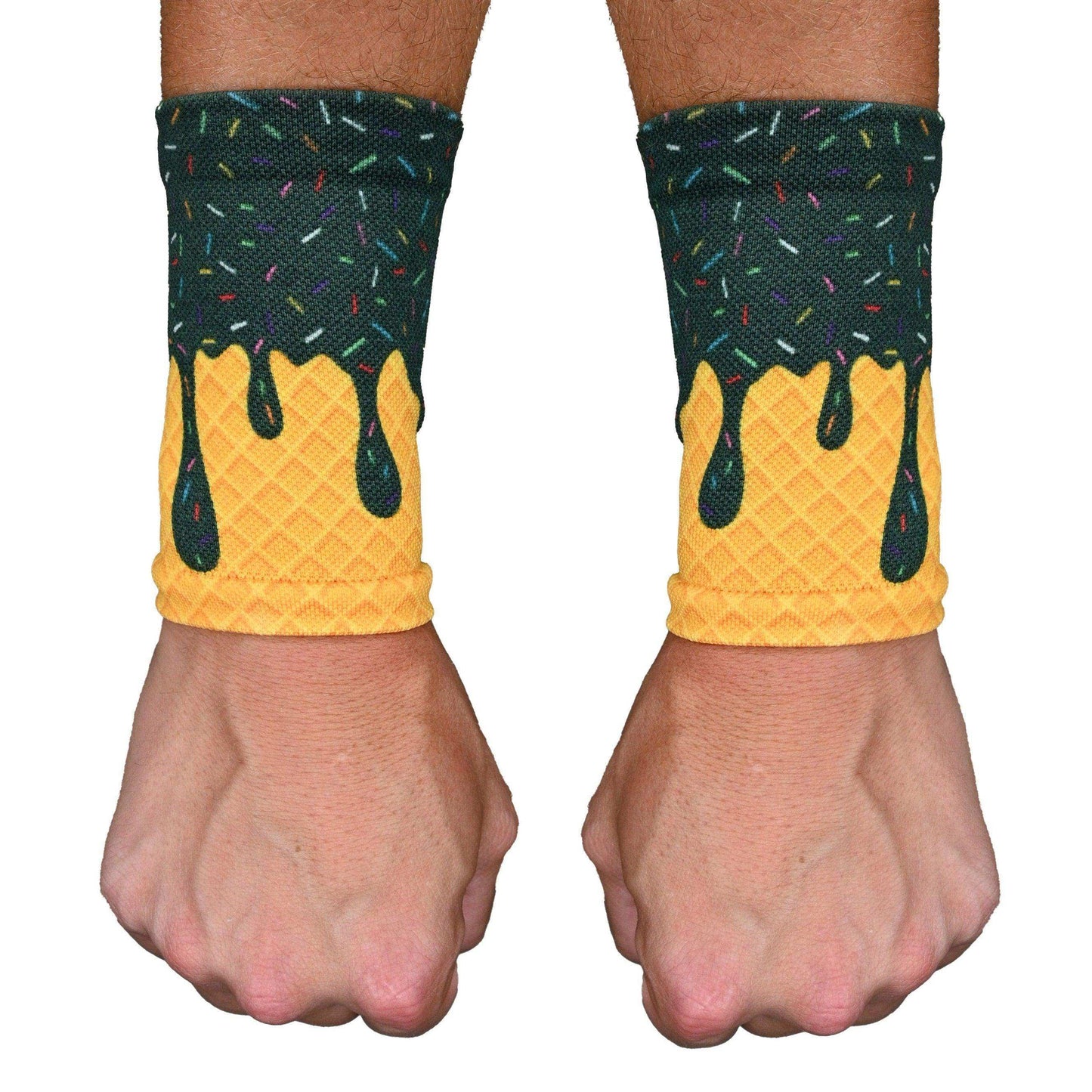 Green Ice Cream Wrist Support Sleeves - Skoutley Outdoors LLC