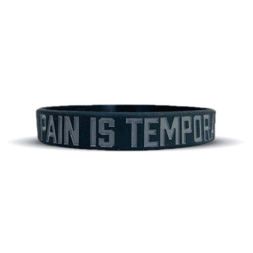 PAIN IS TEMPORARY Wristband - Skoutley Outdoors LLC