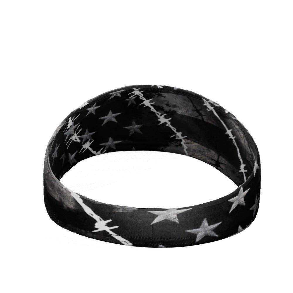 Barbed Wire USA Flag Headband - Skoutley Outdoors LLC