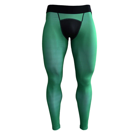 Green Compression Tights - Skoutley Outdoors LLC