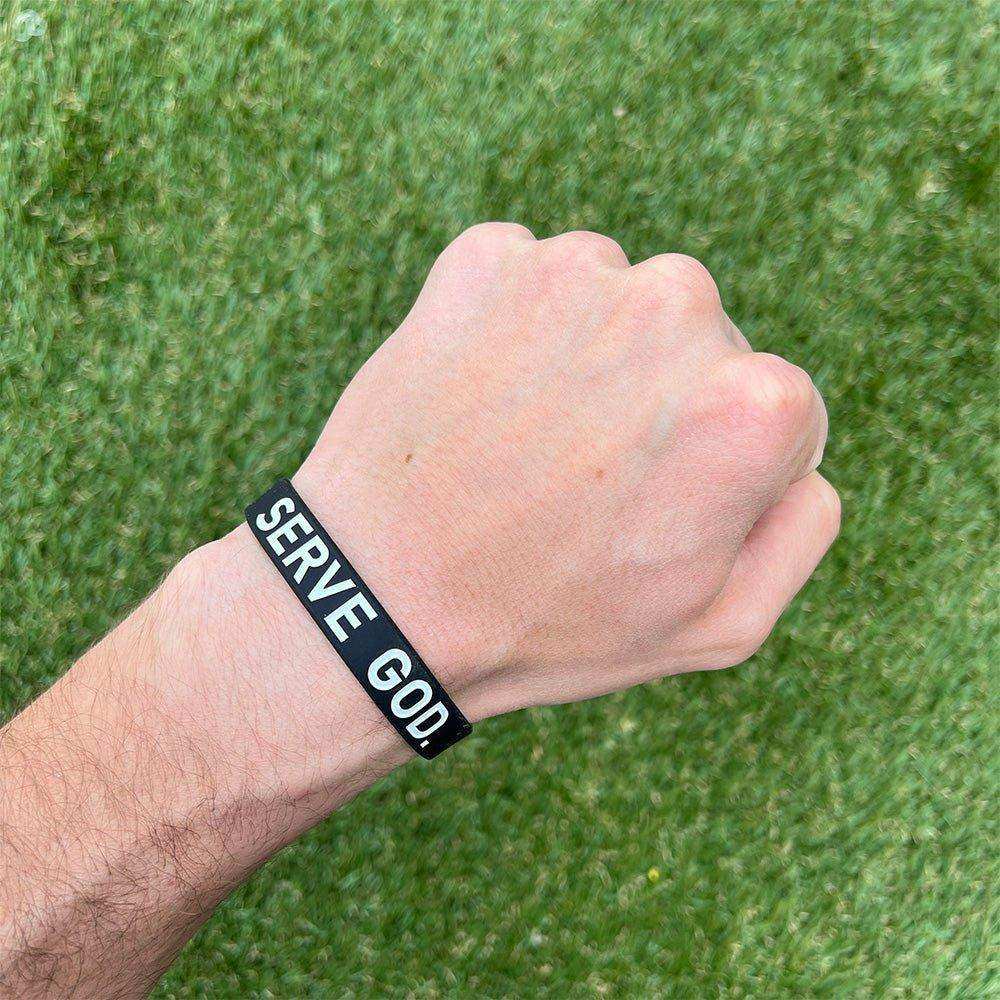 SERVE GOD Wristband - Skoutley Outdoors LLC