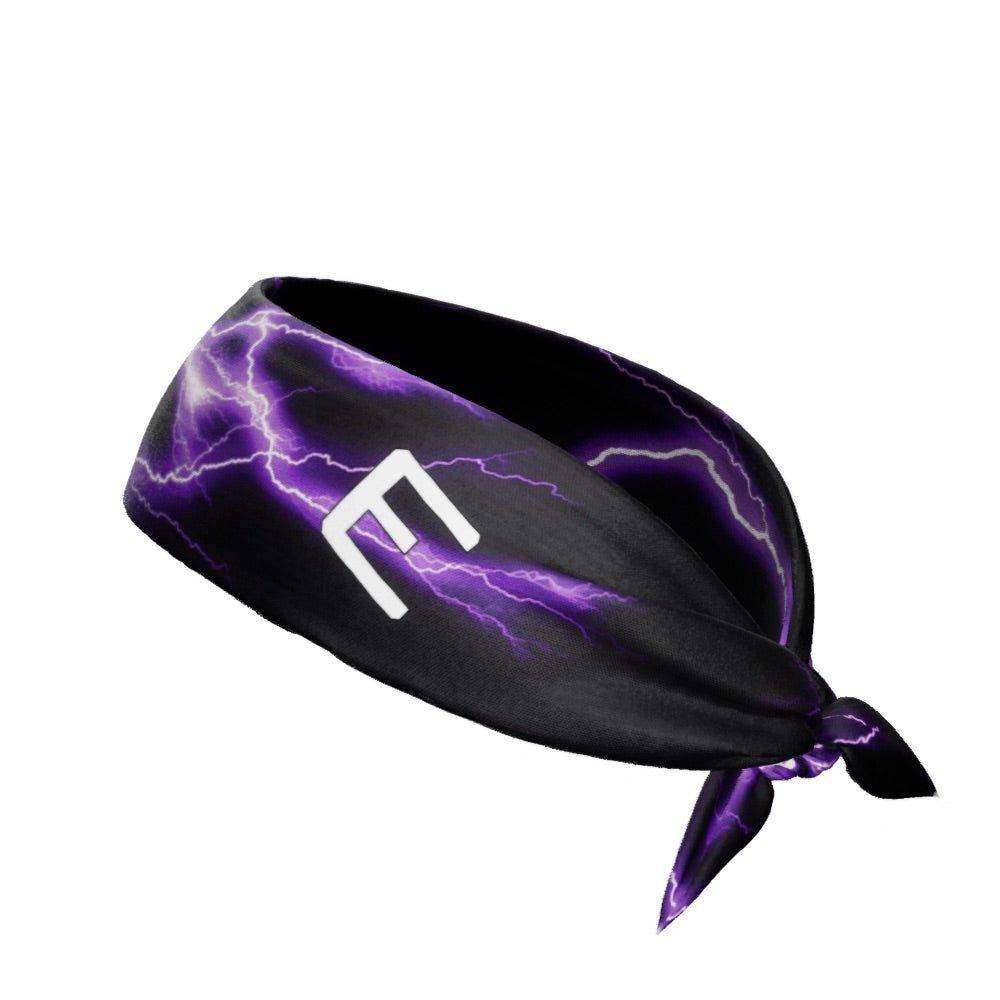 Purple Lightning Tie Headband - Skoutley Outdoors LLC