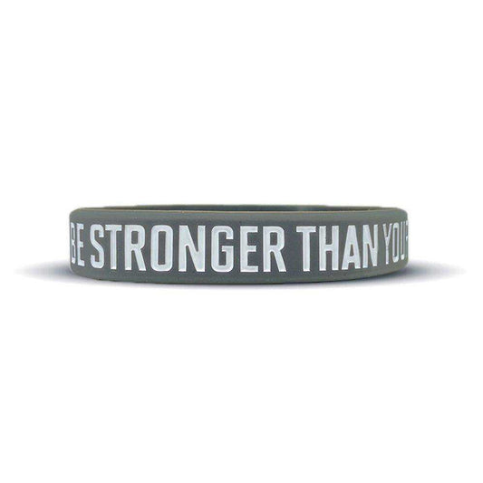 BE STRONGER THAN YOUR EXCUSES Wristband - Skoutley Outdoors LLC